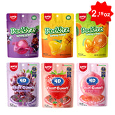 Peelerz - Peelable Gummy(Mix Flavor-6 bags)- 62g/bag
